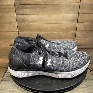 Under Armour Charged Bandit 3 Black White Women's Running Shoes Size 9.5
